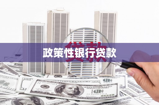 灵璧政策性银行贷款