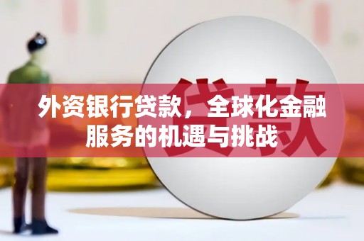 灵璧外资银行贷款，全球化金融服务的机遇与挑战