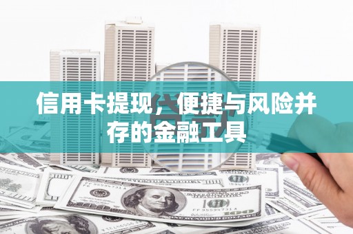 灵璧信用卡提现，便捷与风险并存的金融工具