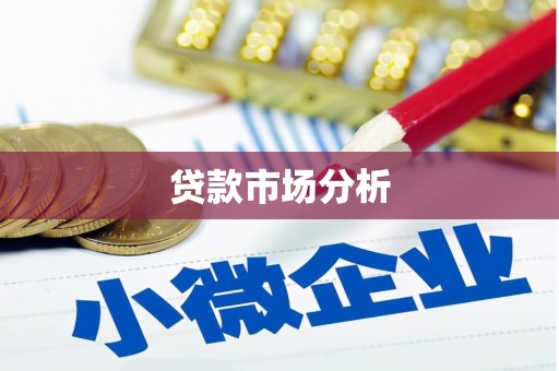 灵璧贷款市场分析