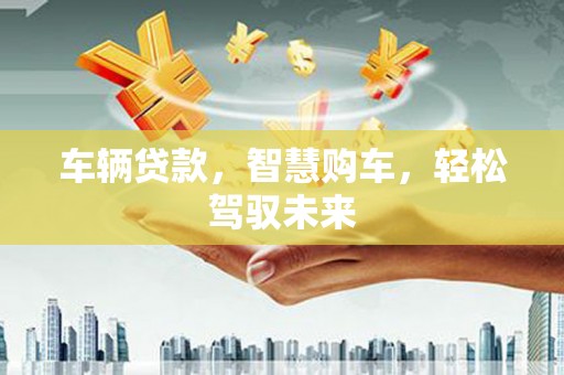 灵璧车辆贷款，智慧购车，轻松驾驭未来