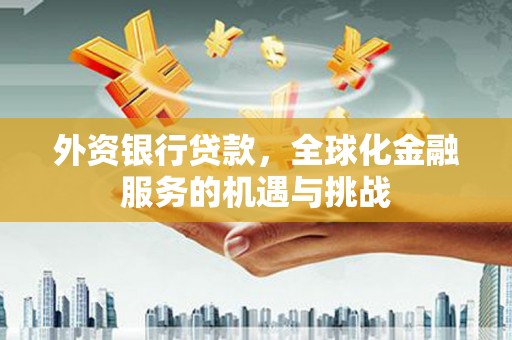 灵璧外资银行贷款，全球化金融服务的机遇与挑战