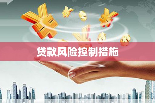 灵璧贷款风险控制措施