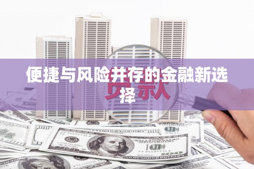 灵璧便捷与风险并存的金融新选择